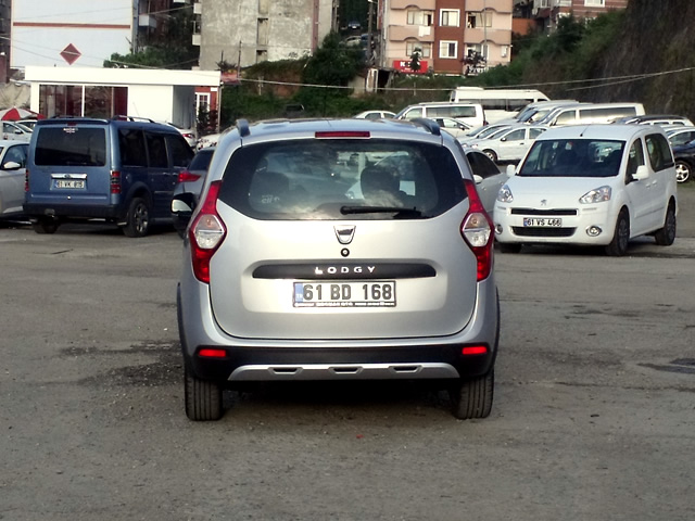 Trabzon Kiralık Dacia Lodgy #04
